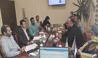 جلسه جهت راه اندازی بایگانی الکترونیک